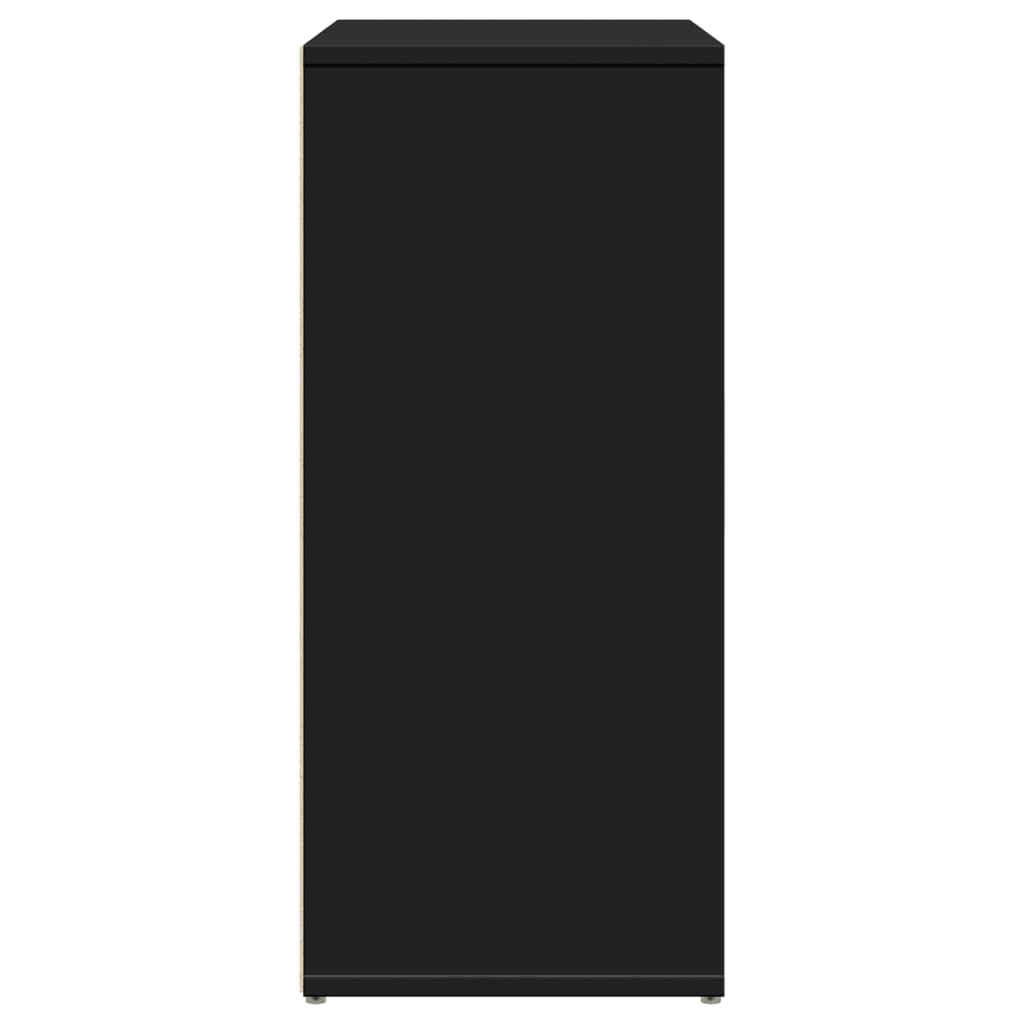 Sideboards 2 pcs Black 60x31x70 cm Engineered Wood